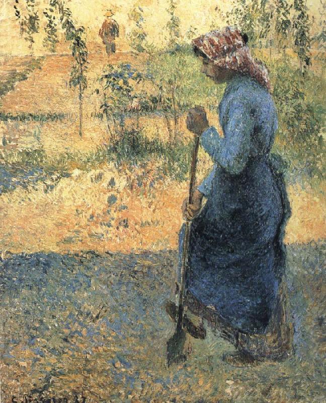 Camille Pissarro The woman excavator